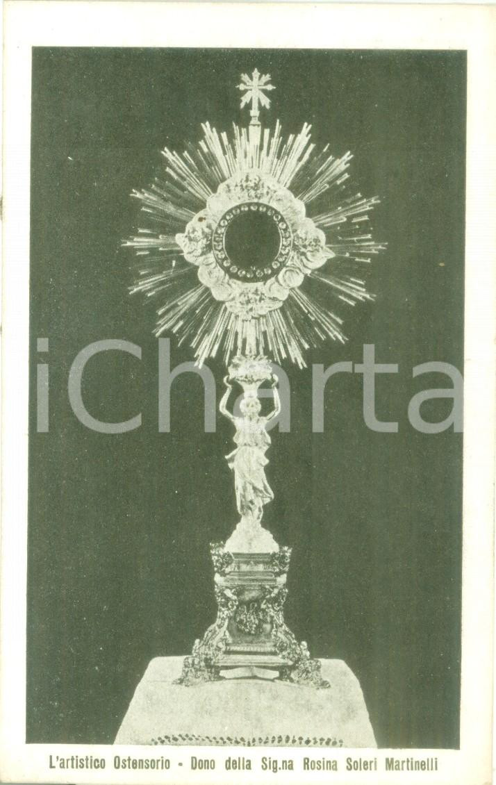 Cartolina originale da collezione 1925 ca ROMA Ostensorio della Chiesa di MADONNA DELLA SCALA Cartolina FP NV 1