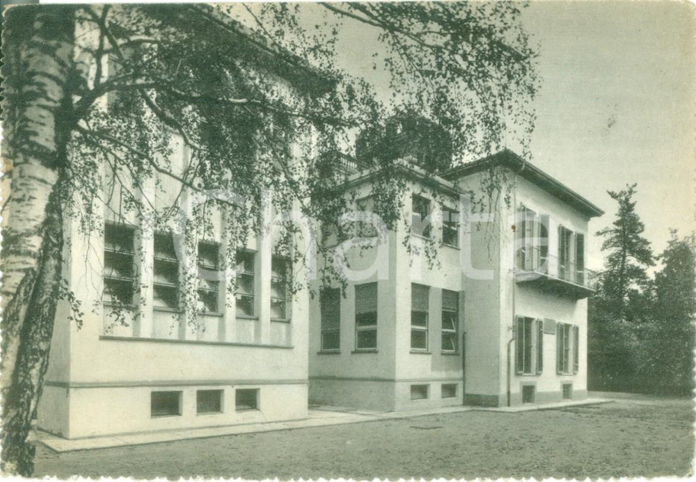 Cartolina originale da collezione 1962 ALPIGNANO TO Collegio Parco Scuola Ricupero anni Cartolina FG VG 1