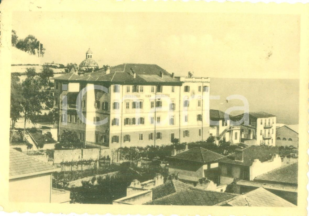 Cartolina originale da collezione 1953 FINALE LIGURE SV L Istituto San Giuseppe di FINALMARINA Cartolina FG VG 1
