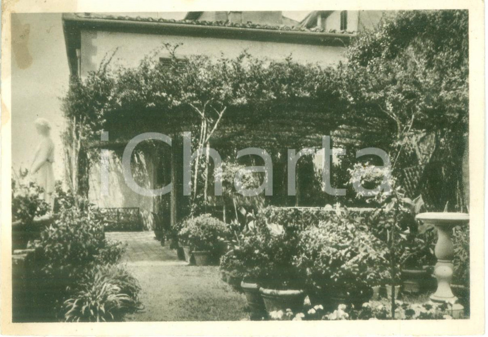 Cartolina originale da collezione 1933 FIESOLE FI Casa di Riposo per Infermiere Croce Rossa Italiana Cartolina 1