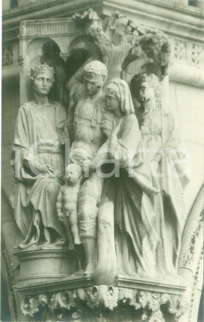 Cartolina originale da collezione 1940 ca VENEZIA Giudizio di Salomone al Palazzo Ducale Cartolina FP NV 1