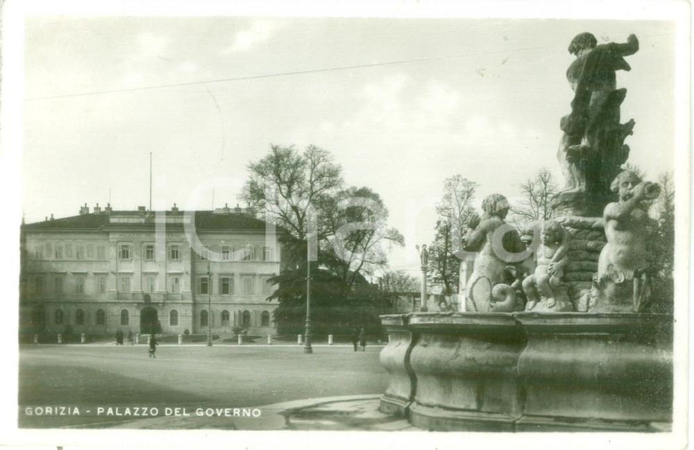 Cartolina originale da collezione 1939 GORIZIA Il Palazzo del Governo Cartolina FP VG 1