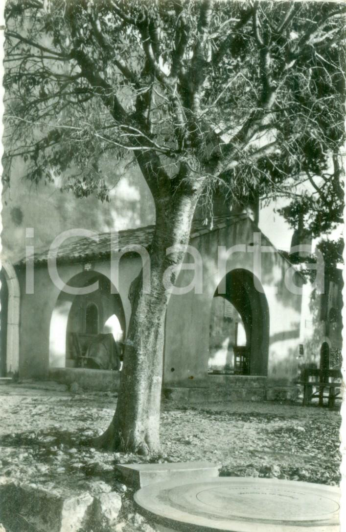 Cartolina originale da collezione 1958 CAP D ANTIBES FRANCE Sanctuaire de la Garoupe DOLODERM Cartolina FP NV 1