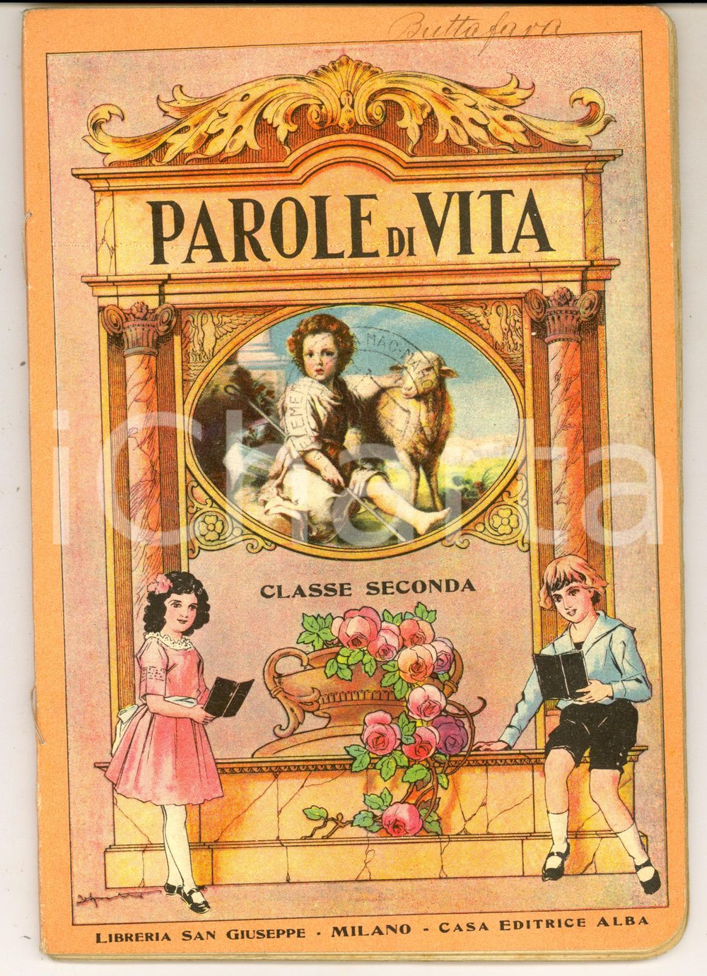 Libro, pubblicazione d epoca 1925 Diocesi di MILANO Parole di vita  Catechismo per la classe 2 88 pp. 1
