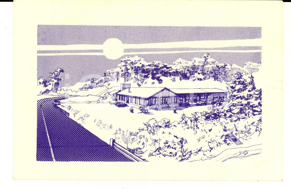 Materiale pubblicitario d’epoca 1970 ca ARGENTINA Tarjeta hotel VICTORIA  Arroyo PIRAIMINI 1