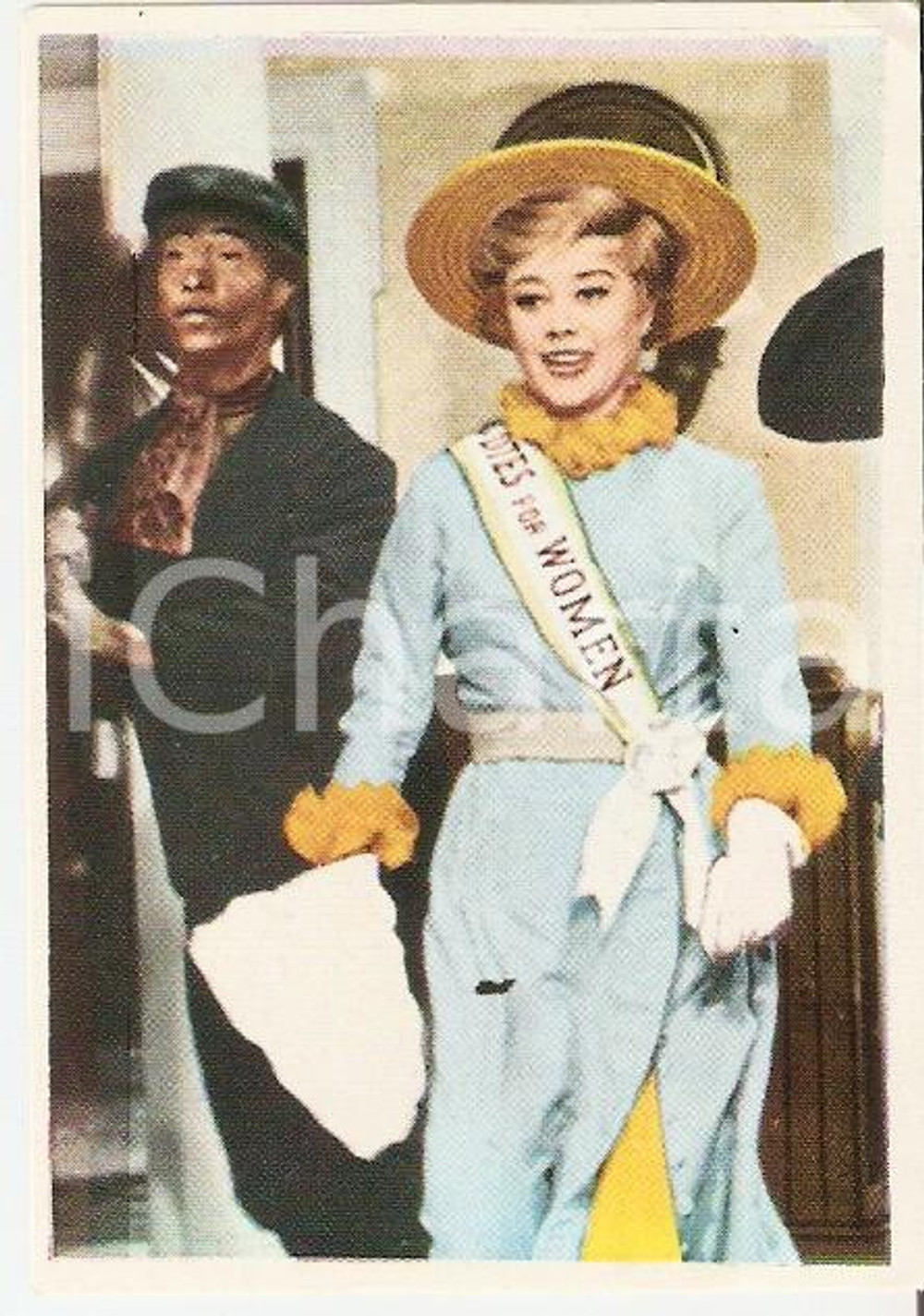 1964 MARY POPPINS Figurina n. 65 - Suffragetta e spazzacamino