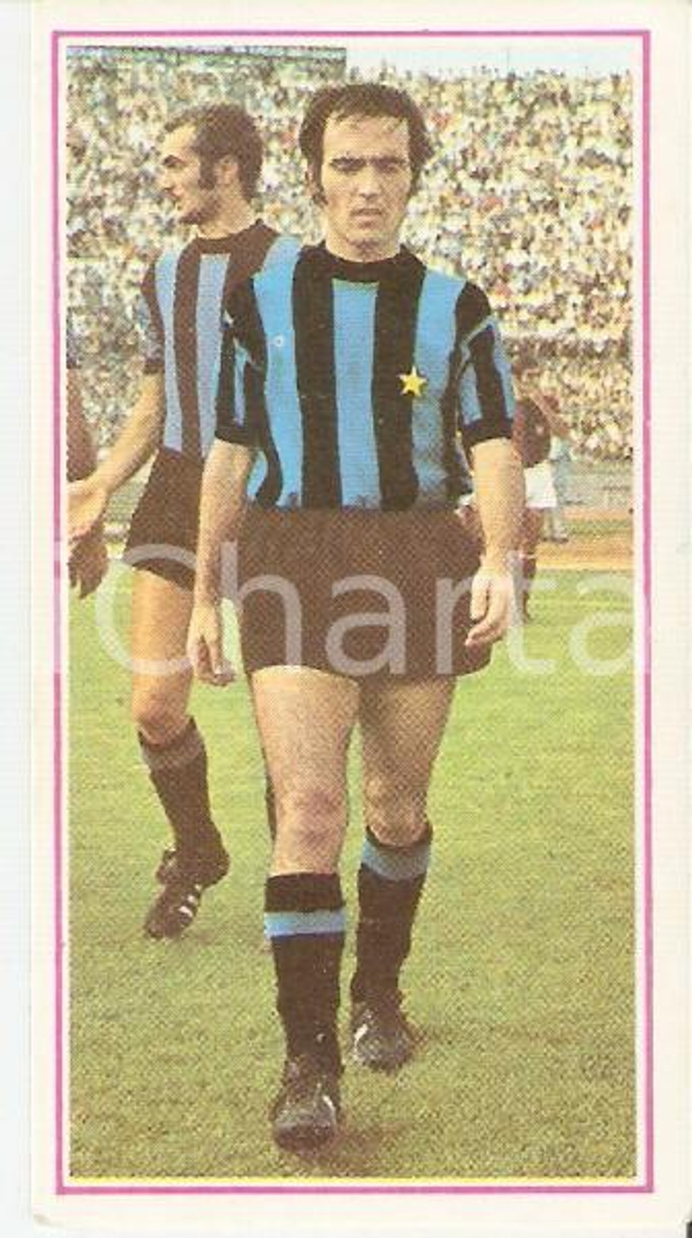 Oggetto da collezione cartaceo PANINI  CALCIATORI 1970  1971 Figurina valida Mario FRUSTALUPI Serie A INTER 1