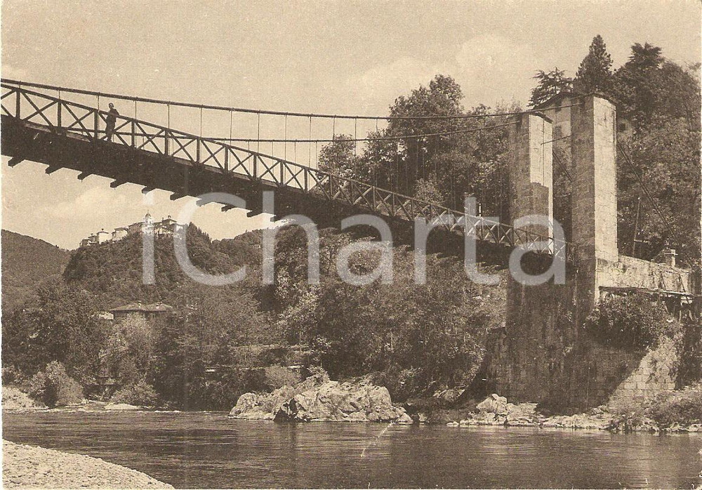 1950 ca VARALLO SESIA (VC) Ponte di Crevola *Cartolina FG NV