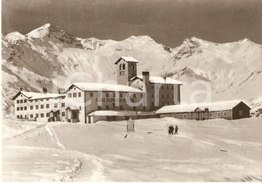 Cartolina originale da collezione 1965 CAMPODOLCINO SO Casa alpina di MOTTA Cartolina FG VG 1