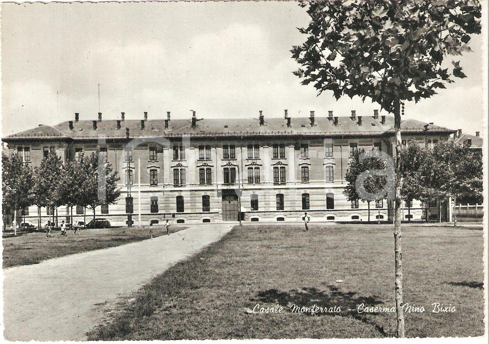 Cartolina originale da collezione 1960 CASALE MONFERRATO AL Caserma Nino BIXIO Cartolina FG VG 1