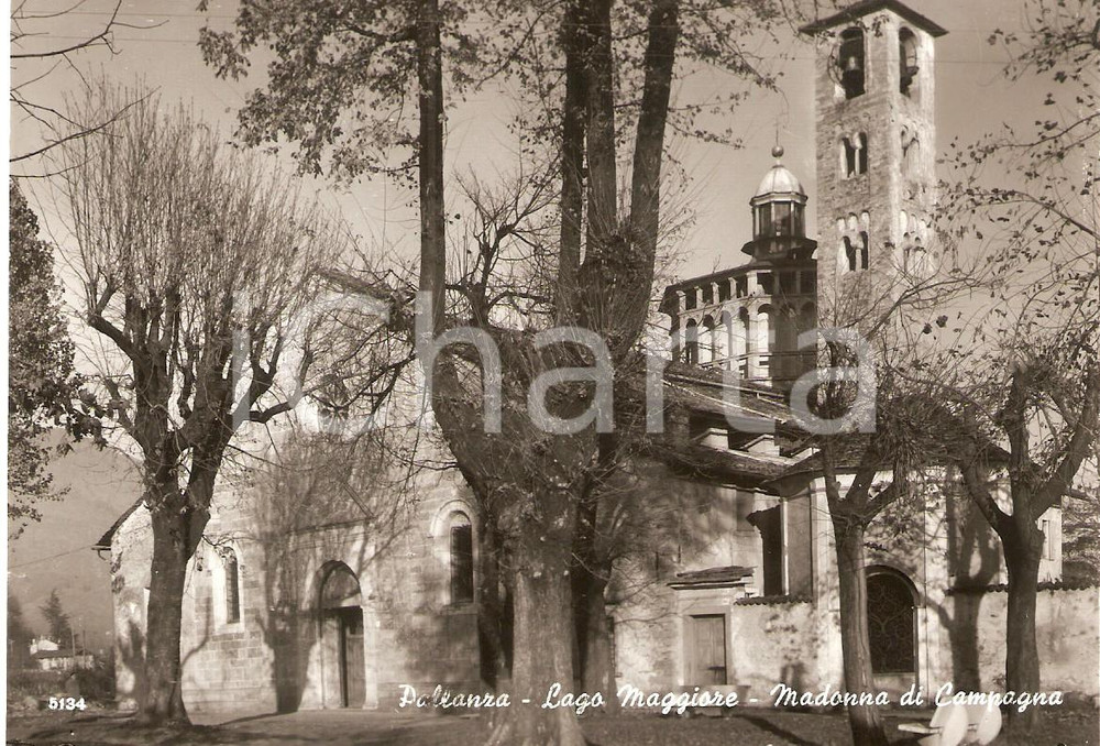 1960 ca VERBANIA Frazione PALLANZA Chiesa Madonna in Campagna *Cartolina FG NV