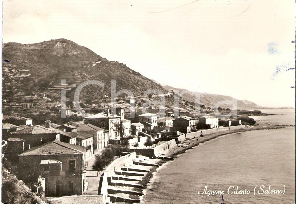 1957 MONTECORICE (SA) Frazione AGNONE CILENTO Panorama *Cartolina FG VG