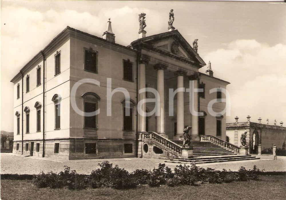 Cartolina originale da collezione 1955 ca MONTECCHIO MAGGIORE VI Villa CORDELLINA  LOMBARDI Cartolina FG VG 1