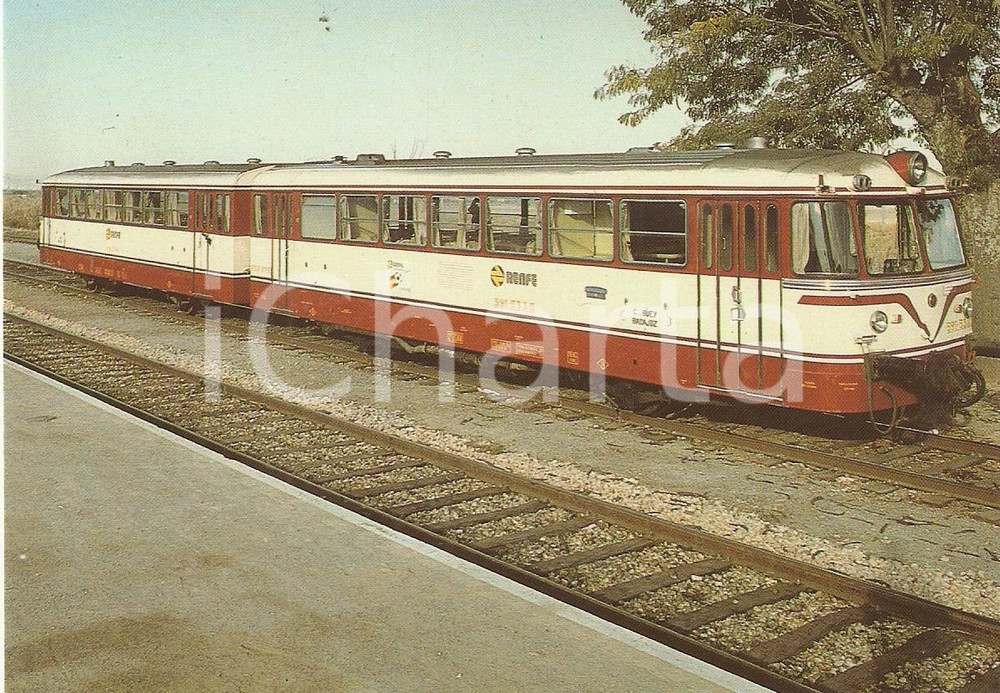 Cartolina originale da collezione 1975 ca ESPANA  RENFE Ferrobus M15 Cartolina FG NV 1