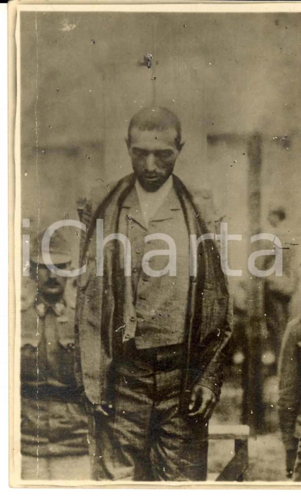 Cartolina originale da collezione 1930 ca Patriota FABIO FILZI dopo l esecuzione Foto cartolina postale FP NV 1