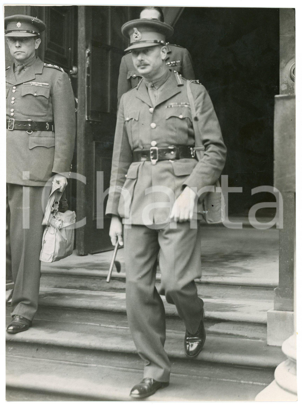 Fotografia d epoca originale 1940 LONDON Duca Henry di GLOUCESTER al War Office Fotografia 1