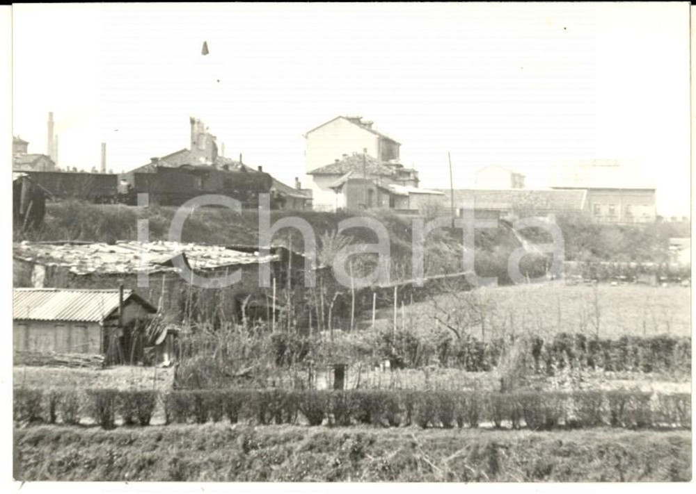 1950 SAN CRISTOFORO SUL NAVIGLIO Una veduta di campagna *Foto ARTISTICA 10x8