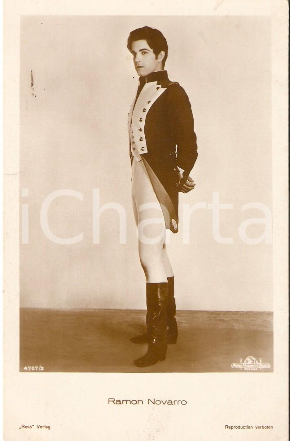 1929 DEVIL MAY CARE Il tenente di NAPOLEONE Ramon NOVARRO *Cartolina FP NV