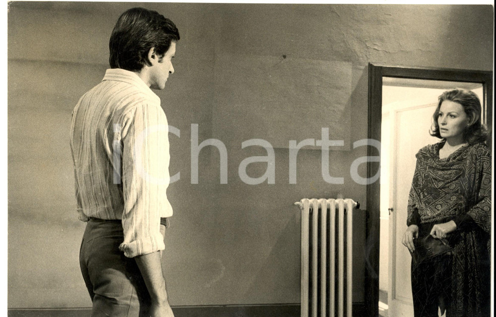 Fotografia d epoca originale 1970 ca CINEMA Silvana MAGNANO sul set Foto di scena 29x18 cm 1