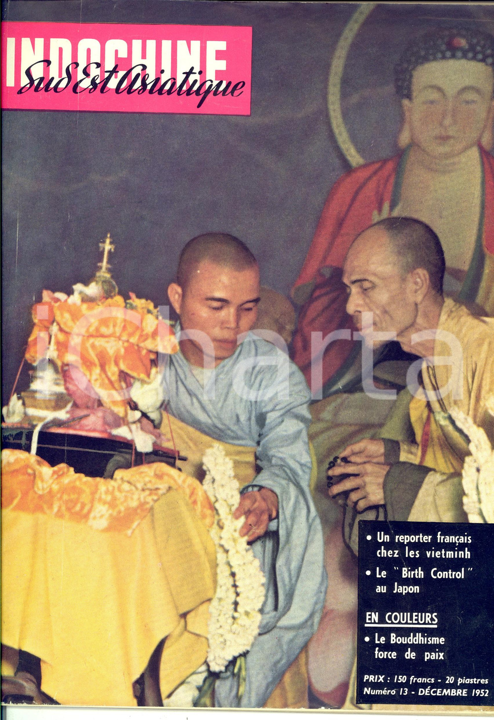 Giornale, rivista storica 1952 INDOCHINE SUD EST ASIATIQUE Les raid et combattants Vietminh Revue n° 13 1