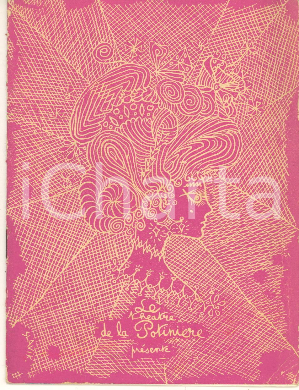Materiale pubblicitario d’epoca 1951 PARIS Théatre de la POTINIERE Strip Revue MADELEINE PIGALLE Programme 1
