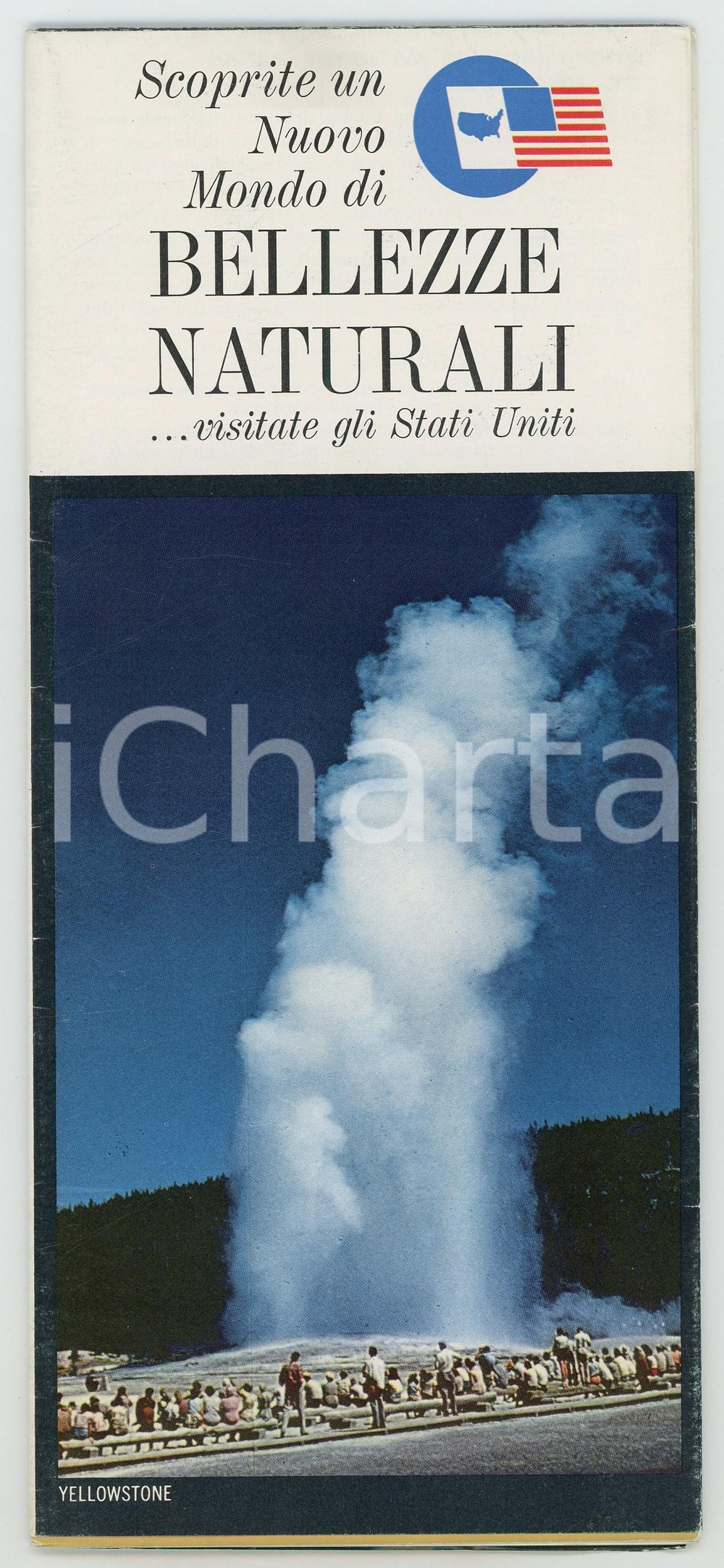 1970 ca STATI UNITI  Un mondo di bellezze naturali *Vintage brochure