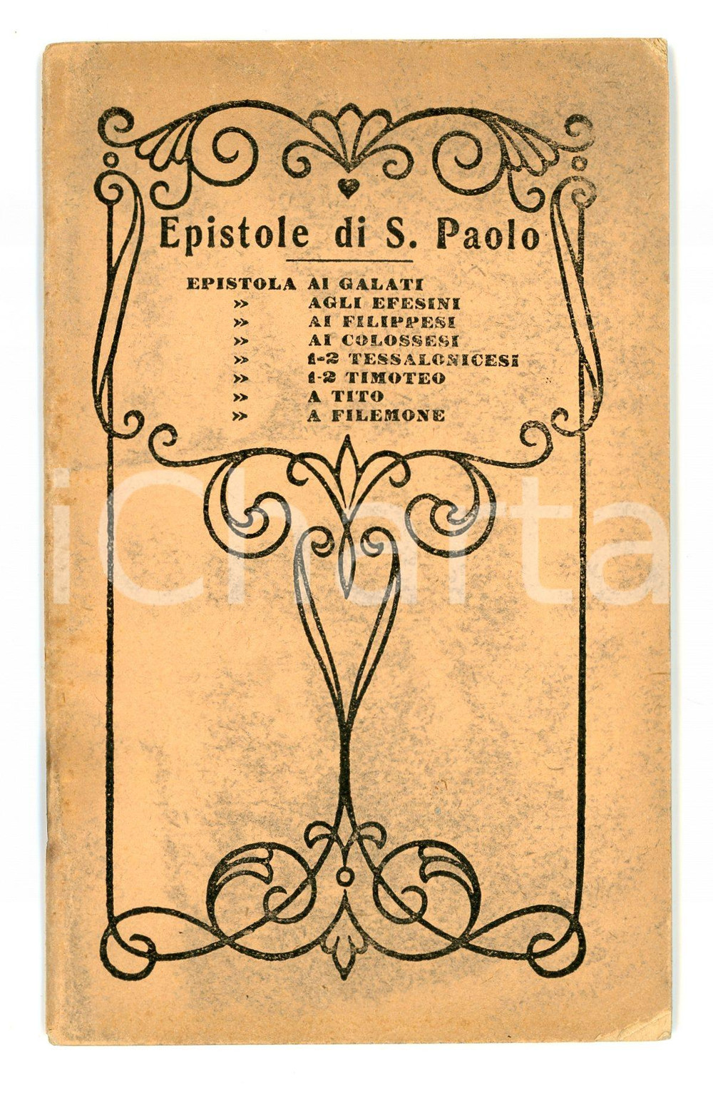 Libro, pubblicazione d epoca 1931 ROMA Epistole di S. PAOLO Società Biblica Britannica e Forestiera 78 pp. 1
