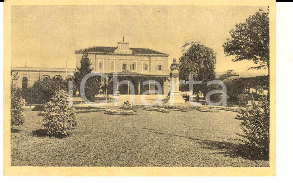 Cartolina originale da collezione 1930 ca VOGHERA PV Stazione ferroviaria Cartolina postale VINTAGE FP NV 1