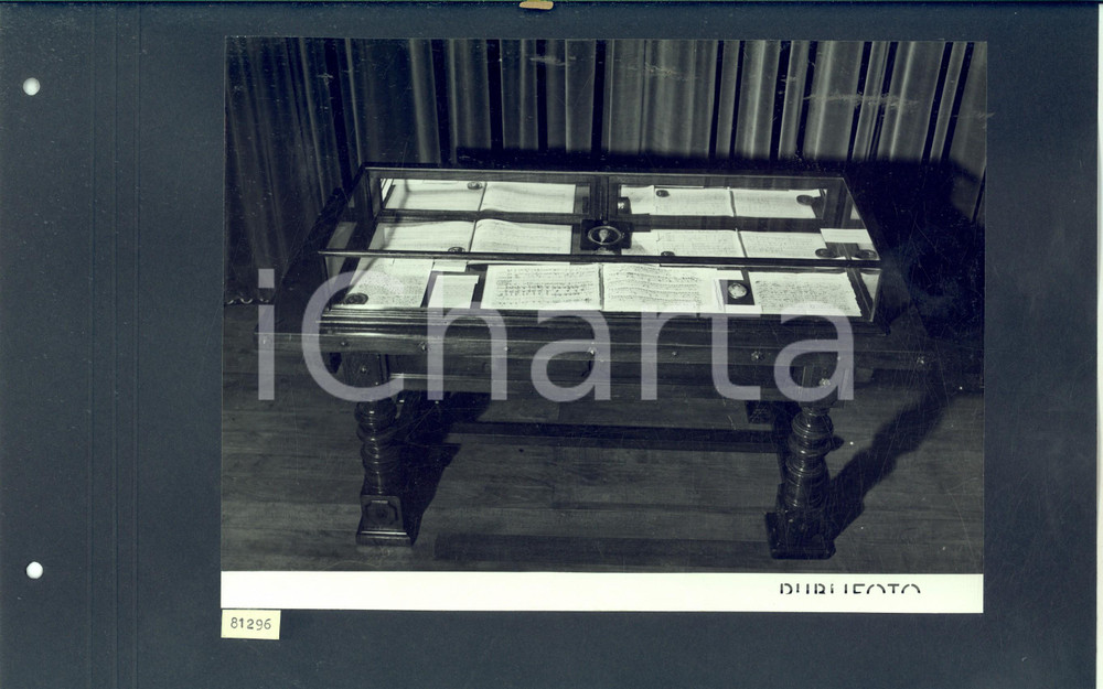 1950 LONDON Tournée TEATRO SCALA Mostra verdiana - Spartiti autografi *Foto
