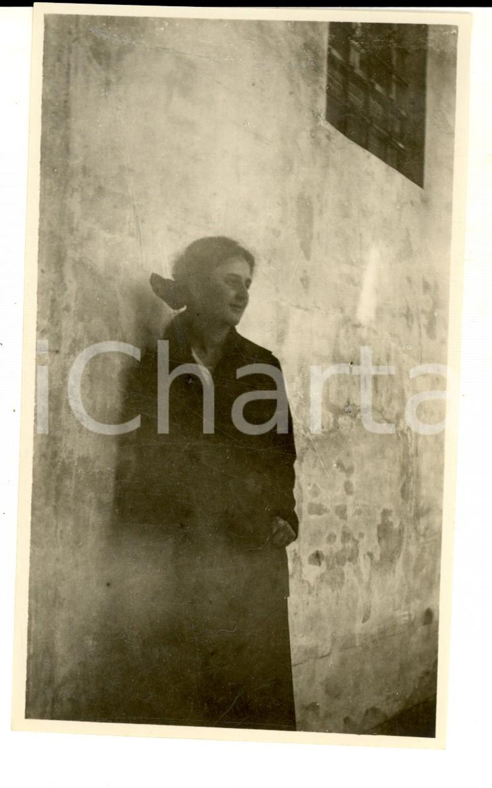 Fotografia d epoca originale 1919 SAN PELLEGRINO TERME Ritratto di Paola ORIANI Foto 10x14 cm 1