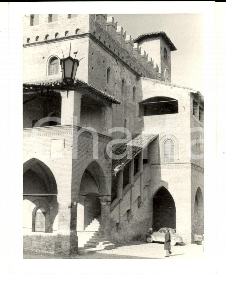 Fotografia d epoca originale 1964 CASTELL ARQUATO Veduta del Palazzo Pretorio Foto VINTAGE 9x12 cm 1