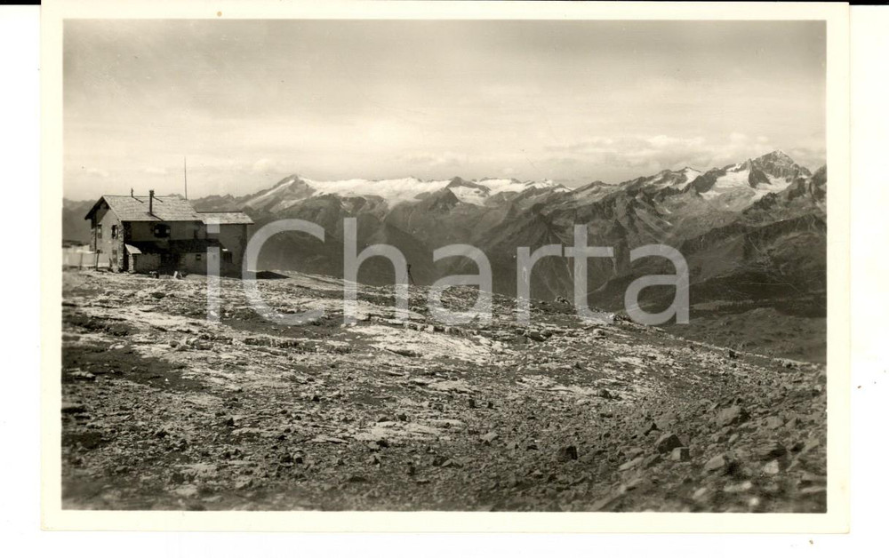 Cartolina originale da collezione 1930 ca MADONNA DI CAMPIGLIO Rifugio Antonio Stoppani Cartolina FP NV 1
