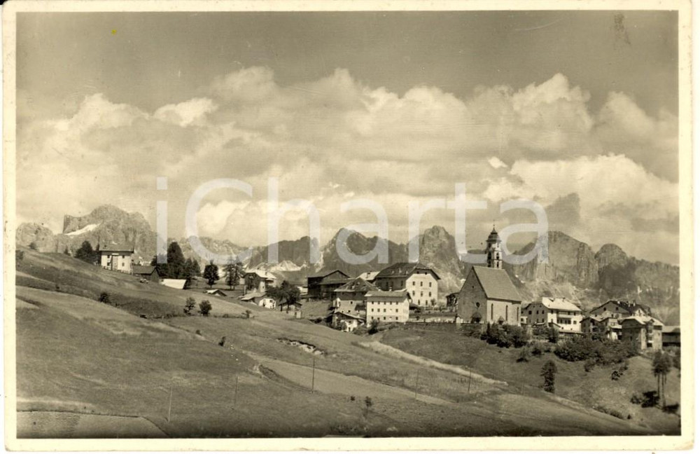 Cartolina originale da collezione 1950 NOVA PONENTE BZ Veduta verso il Catinaccio Cartolina FP VG 1