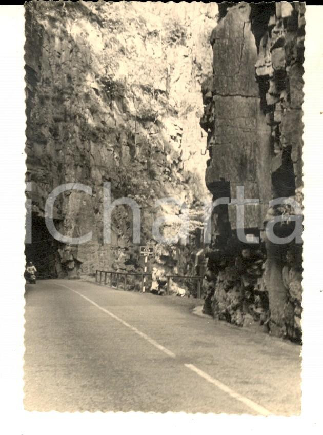 Fotografia d epoca originale 1950 ca VAL D  EGA TN Un escursione vicino al torrente EGA Foto VINTAGE 6x10 1