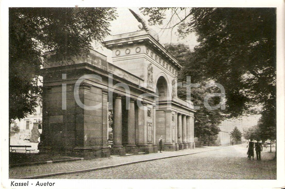 Cartolina originale da collezione 1925 ca KASSEL DEUTSCHLAND Auetor Cartolina FP NV 1