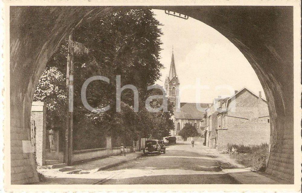 Cartolina originale da collezione 1944 BEAURAING BELGIQUE Grille du Jardin des Apparitions Cartolina FP NV 1