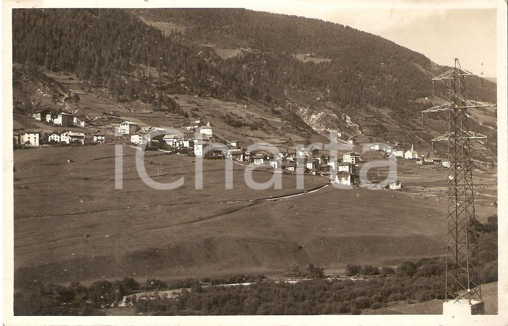 Cartolina originale da collezione 1949 VERMIGLIO TN Panorama VAL DI SOLE Cartolina FP VG 1