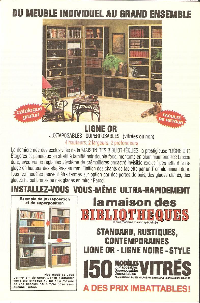 Cartolina originale da collezione 1975 ca PARIS La Maison des Bibliotheques Cartolina pubblicitaria 10x15 cm 1