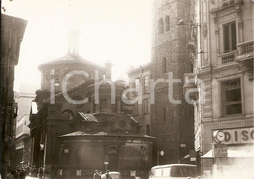 Fotografia d epoca originale 1965 MILANO Chiesa di SAN SATIRO Panorama Foto 10x7cm 1
