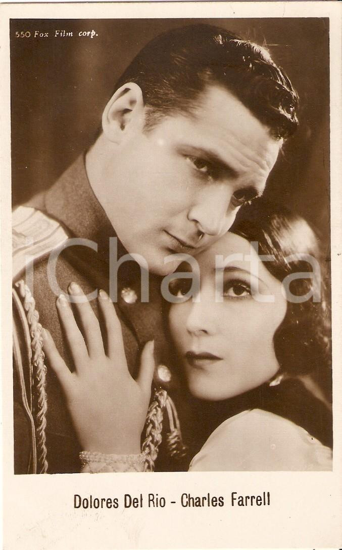 Cartolina originale da collezione 1928 THE RED DANCE Dolores DEL RIO Charles FARRELL nel film Cartolina FP NV 1