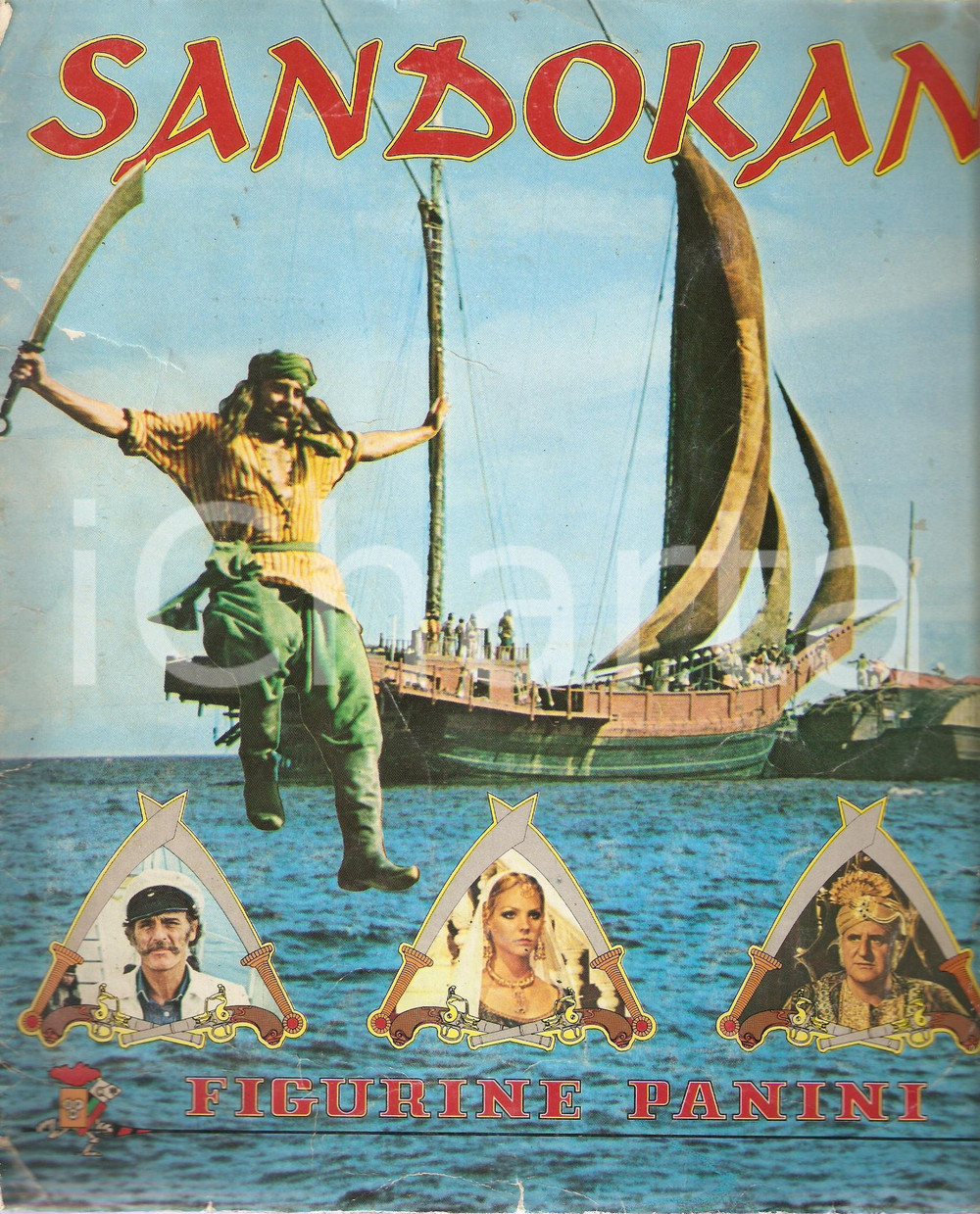 Oggetto da collezione cartaceo 1976 SANDOKAN Album figurine PANINI Completo al 60% DANNEGGIATO LEGGI BENE 1