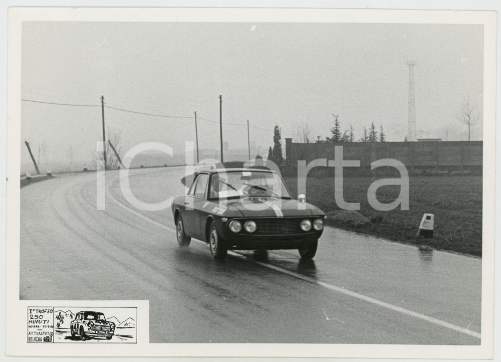 1966 NOVARA I° Trofeo 250 minuti Lancia Fulvia coupé *Foto JOLLY CLUB