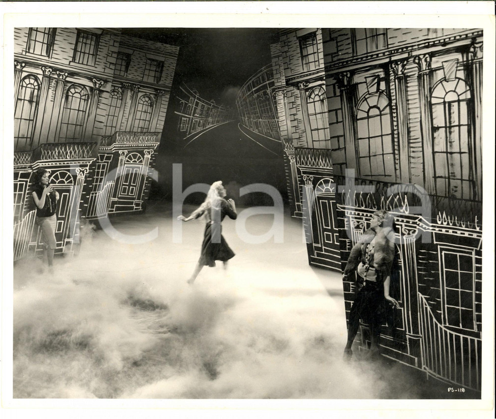 Fotografia d epoca originale 1960 ca USA CINEMA Film COMMEDIA Donna in fuga in un sogno Foto 24x20 cm 1