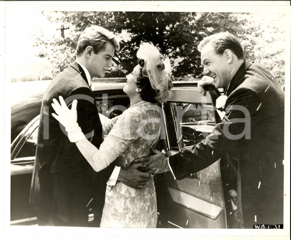 Fotografia d epoca originale 1961 CINEMA Film Parrish / Vento caldo Troy DONOHUE Claudette COLBERT Photo 1