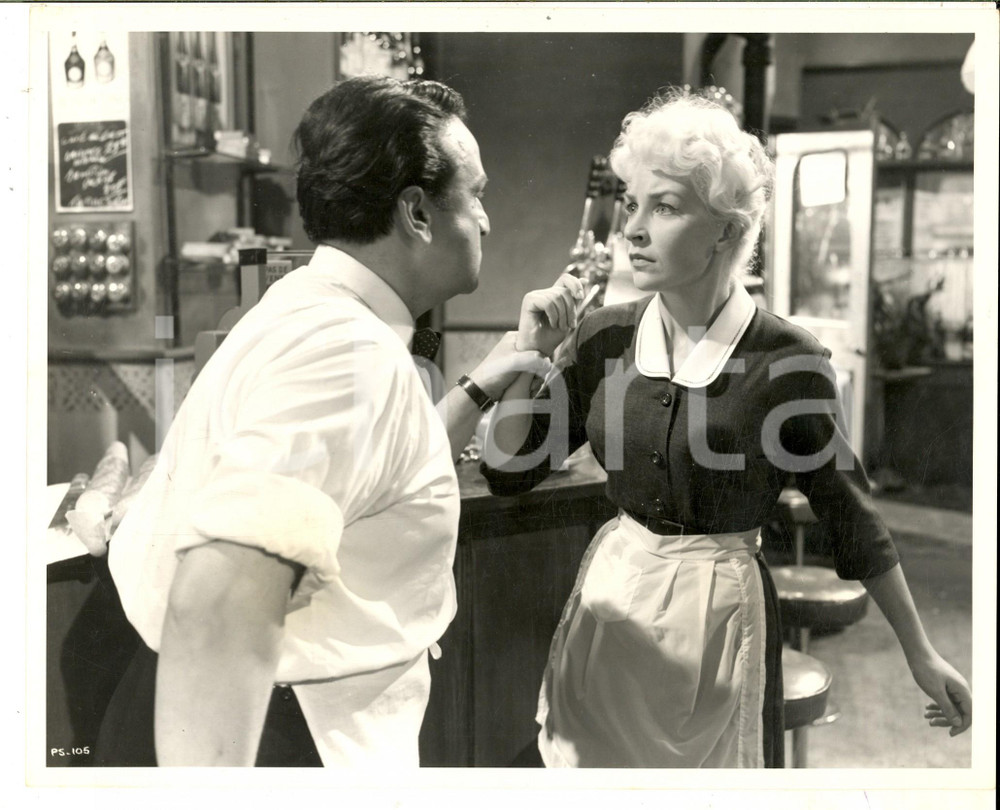 Fotografia d epoca originale 1958 CINEMA Film Passport to shame Eddie CONSTANTINE Odile VERSOIS Foto scena 1