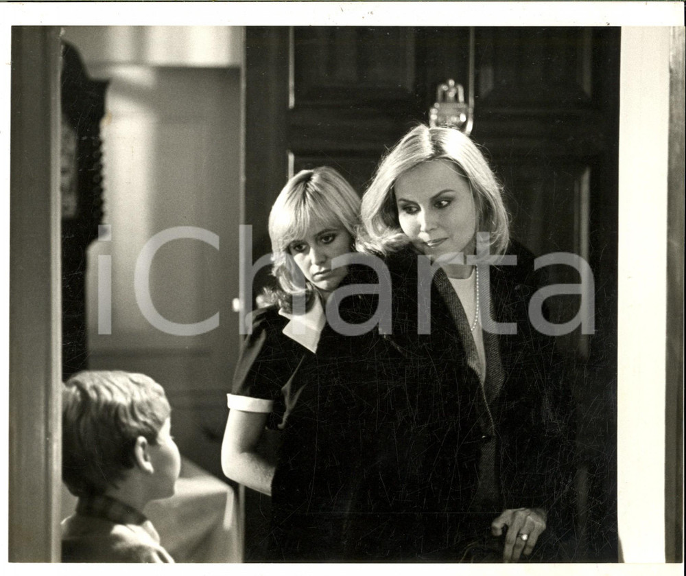 Fotografia d epoca originale 1960 ca USA CINEMA Scena da una commedia con bambino Fotografia 24x20 cm 1