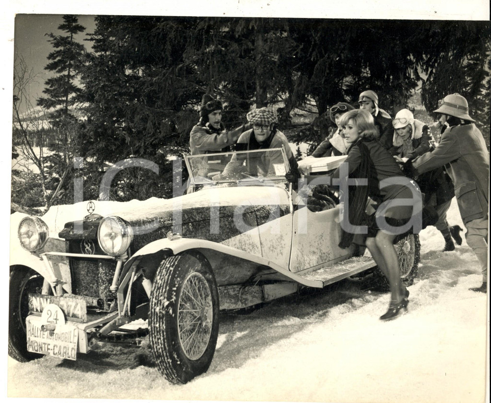 Fotografia d epoca originale 1969 CINEMA Film Monte Carlo or Bust! Peter COOK Tony CURTIS Dudley MOORE Foto 1