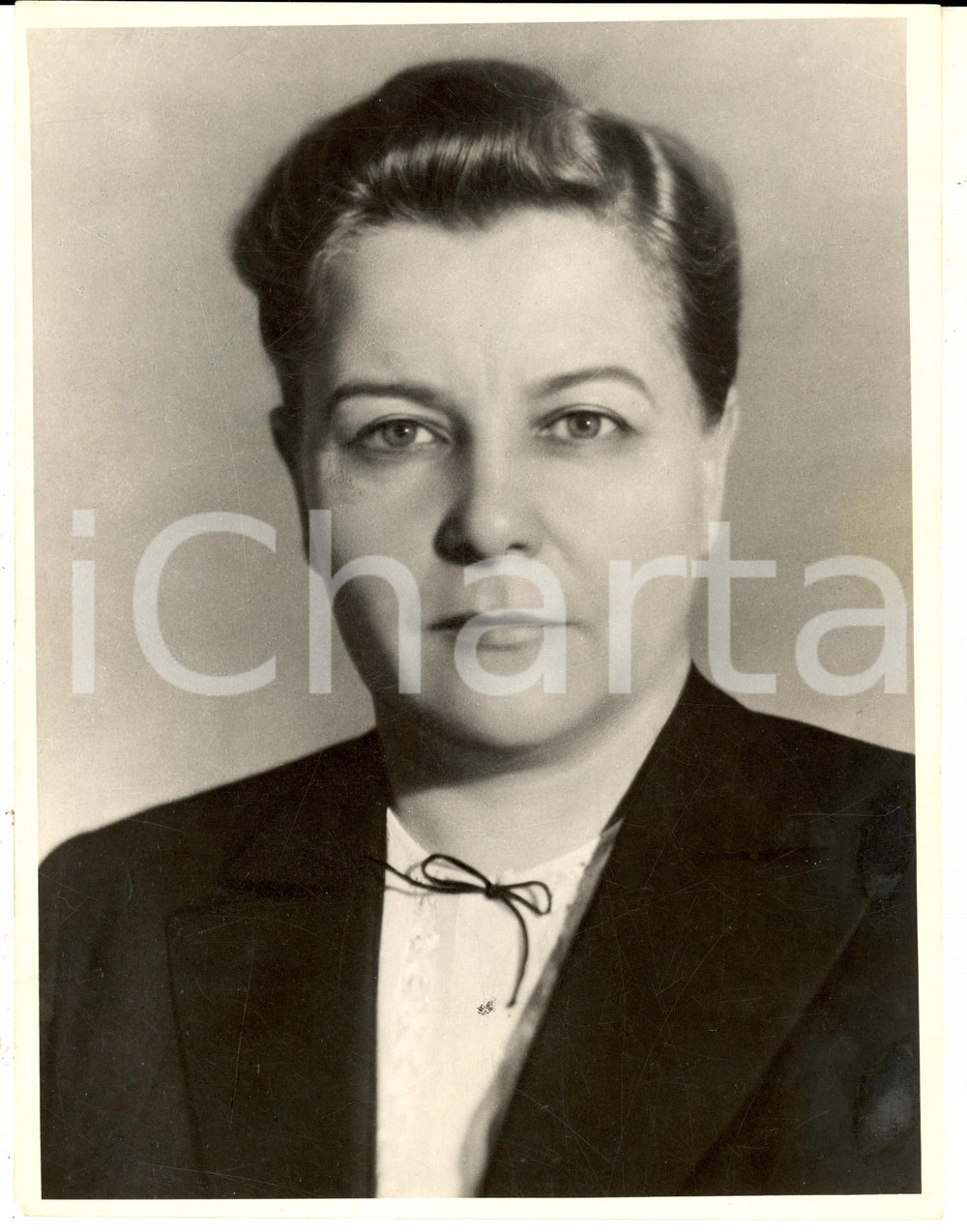 Fotografia d epoca originale 1960 URSS Yekaterina Alexeyevna FURTSEVA ministro della Cultura Foto 18x24 1