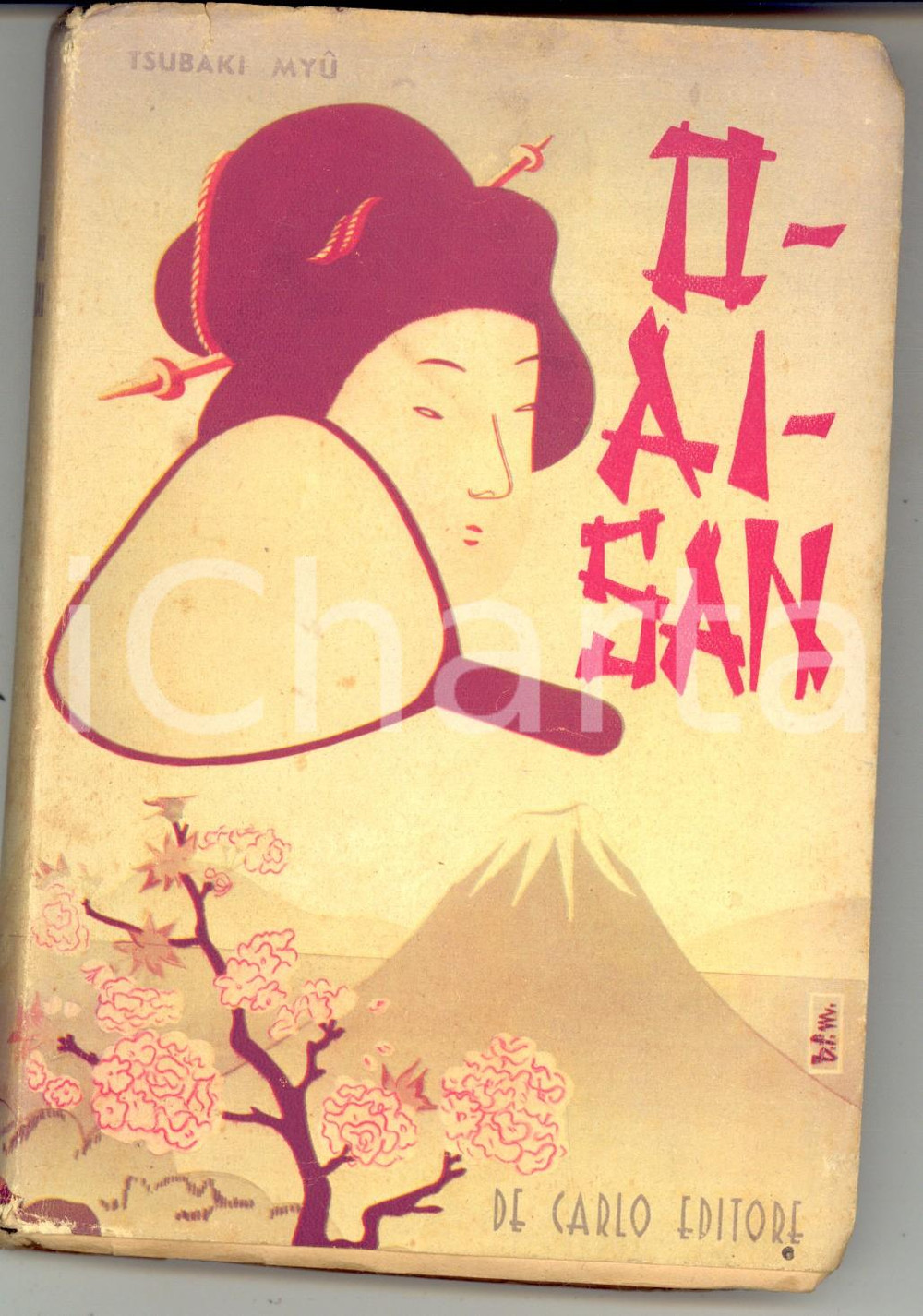 Libro, pubblicazione d epoca 1942 MyÃ» Tsubaki OAISAN Editore DE CARLO Il Ciliegio nÂ° 3 Prima edizione 1