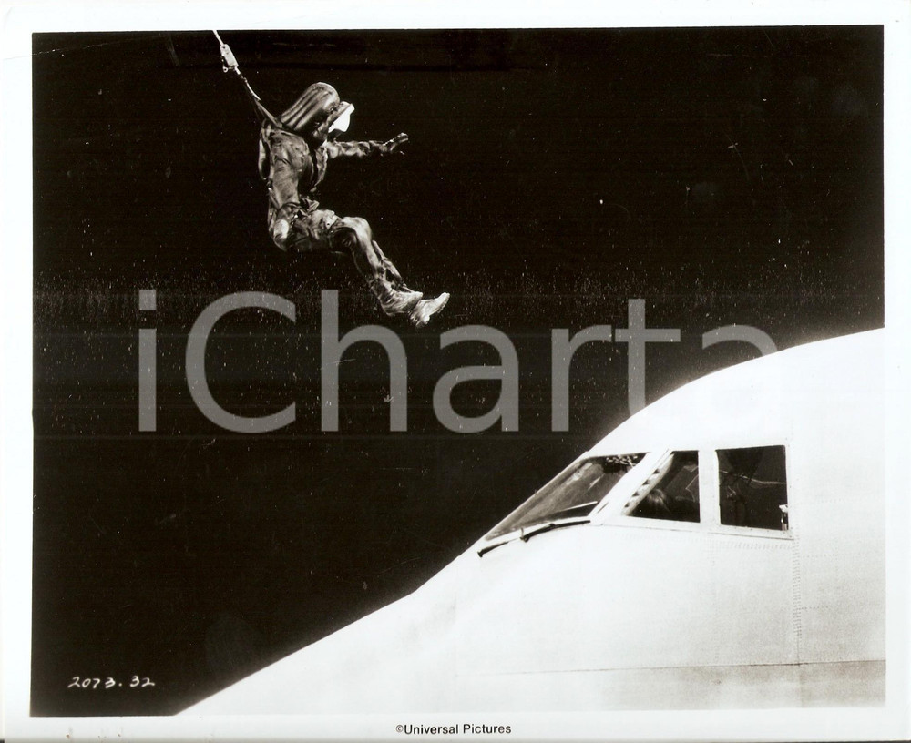 Fotografia d epoca originale 1974 AIRPORT 1975 Movie by Jack SMIGHT Pilotless COLUMBIA AIRLINES 747 Foto 1